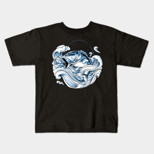 Fish In Water Kids T-Shirt